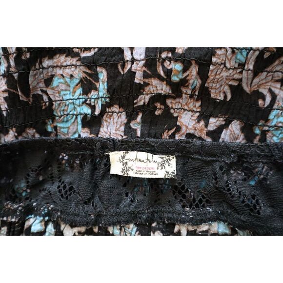 Free People OB1549094 Women Sz S Black Last Night Mini Sleeveless Slip Dress - Picture 3 of 10